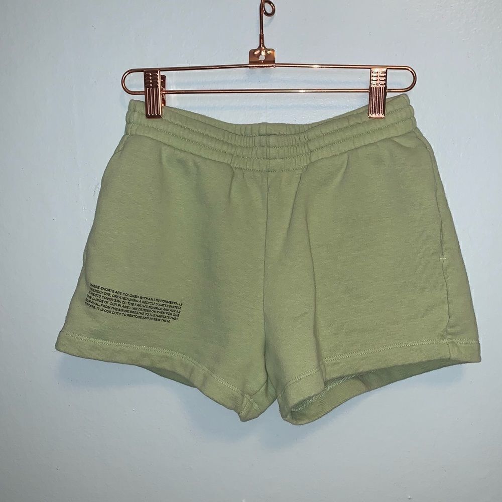 PANGAIA Womens 365 organic cotton track shorts XS
